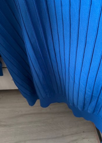 Mavi Pilili Kadın Triko - Görsel 4