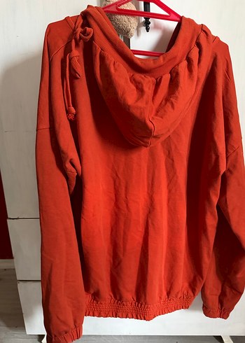 Kırmızı Keten Salaş Hamile Eşofmanı - Görsel 3