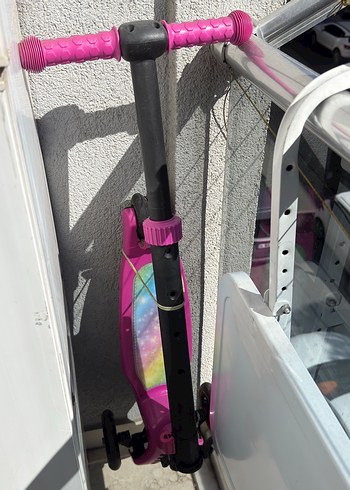 Pilsan Ayarlanabilir Pembe Çocuk Scooterı