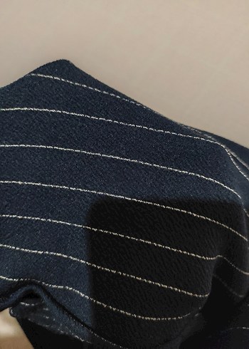 Diğer Kadın lacivert çizgili pijama Pantolon