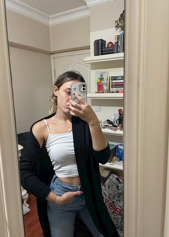 Siyah Midi Kadın Kaban - Görsel 2