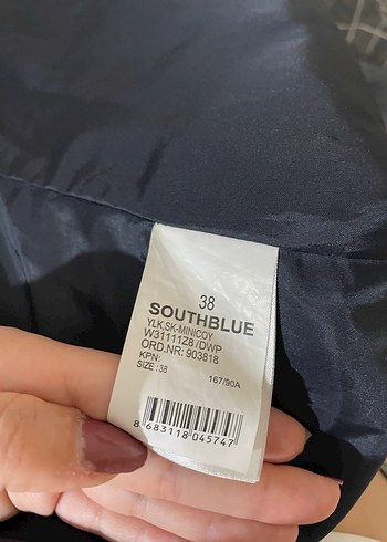 Kadın Lacivert Midi Şişme Yelek - Görsel 6