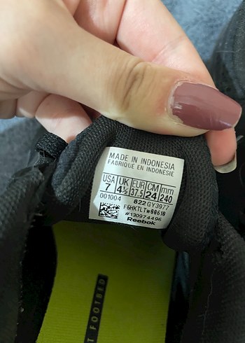 Siyah Kadın Spor Ayakkabı - Görsel 5