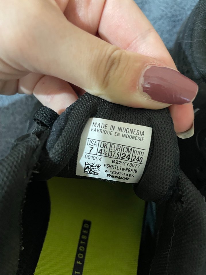 Siyah Kadın Spor Ayakkabı - Görsel 5