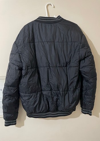 Siyah Puff Mont, Normal Boy, Salaş Kesim - Görsel 4