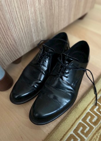 Siyah Klasik Erkek Ayakkabı - Görsel 4