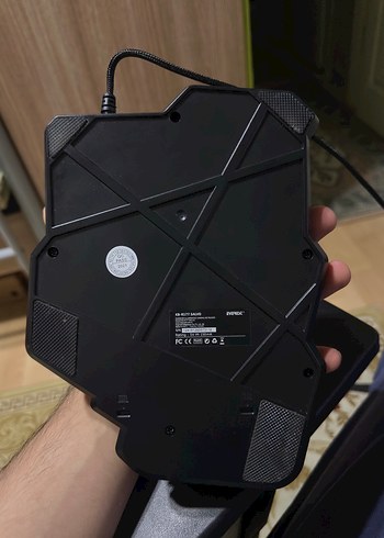 Renkli Işıklı Tek El Klavye - Görsel 2