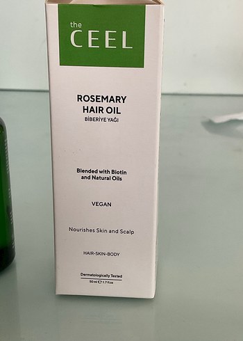 The CEEL Biberiye Saç Yağı Vegan - Görsel 4
