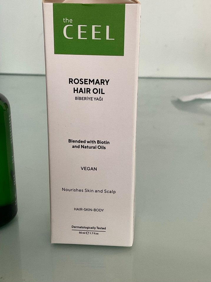 The CEEL Biberiye Saç Yağı Vegan - Görsel 4