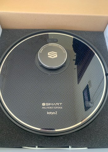 Simart Katya Z Siyah Robot Süpürge - Görsel 5