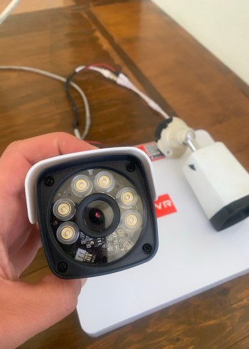 Beyaz Güvenlik Kamerası Seti - Görsel 5