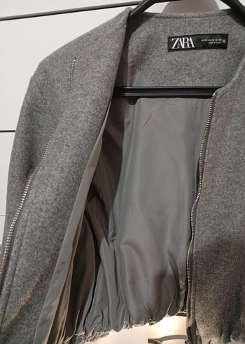 Zara Gri Antrasit Zara Bomber ceket