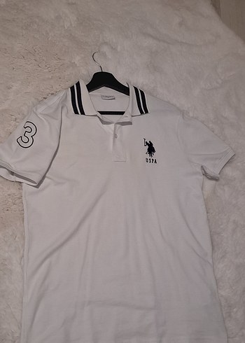 Orjinal Beyaz Polo Yaka Erkek Tişört