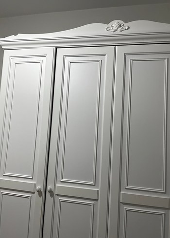 Diğer Beyaz 4 Kapaklı Genç Odası Dolabı