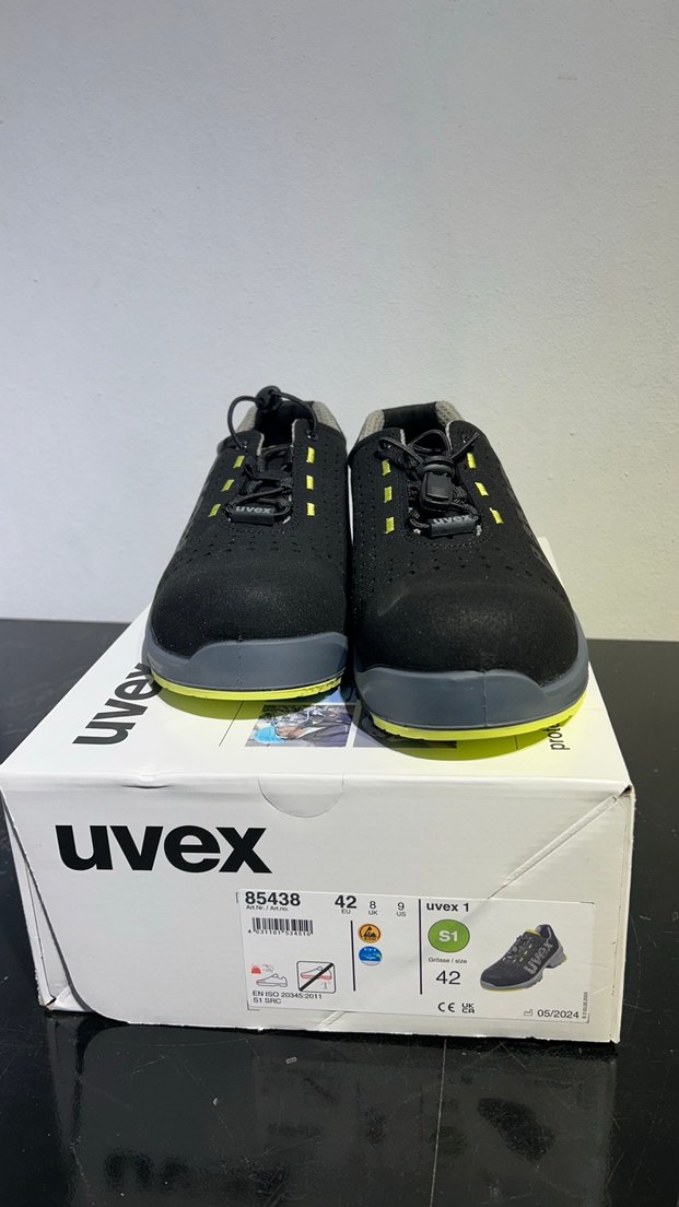 Uvex Beyaz ve Gri Güvenlik Ayakkabısı - Görsel 5
