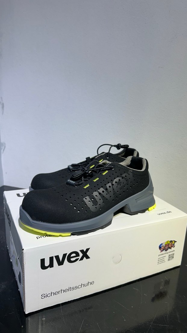 Uvex Beyaz ve Gri Güvenlik Ayakkabısı - Görsel 4