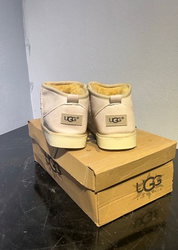 Beyaz Süet ugg kadın bot - Görsel 3