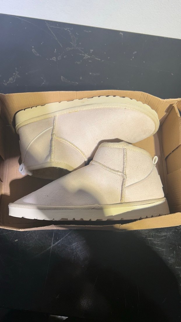 Beyaz Süet ugg kadın bot - Görsel 4