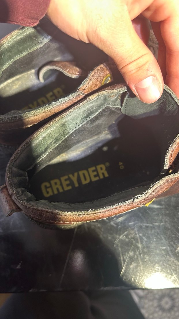 Greyder deri erkek bot - Görsel 5