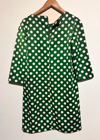 Düğmeli Puanlı Tunik ya da elbise - Görsel 4