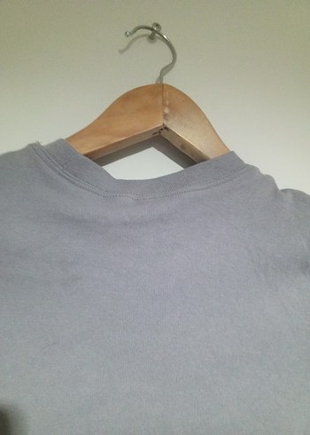 Gri krop bluz - Görsel 3