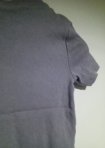 Gri krop bluz - Görsel 7