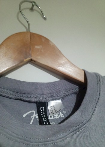 Gri krop bluz - Görsel 6