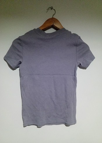 Gri krop bluz - Görsel 2