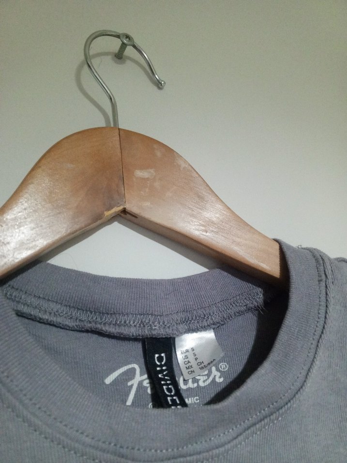 Gri krop bluz - Görsel 4