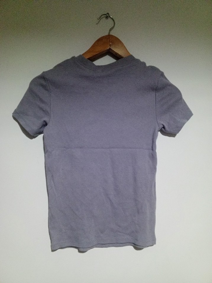 Gri krop bluz - Görsel 2