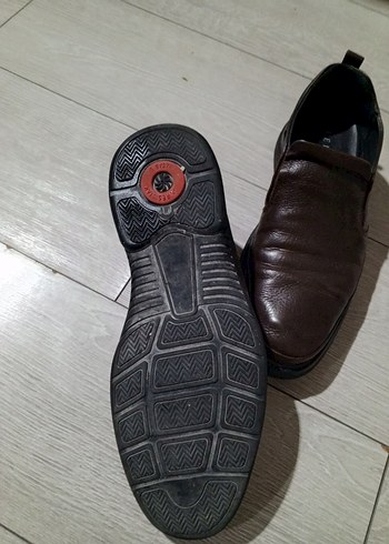 Tergan marka kahverengi hakiki Deri Erkek  Ayakkabı - Görsel 7