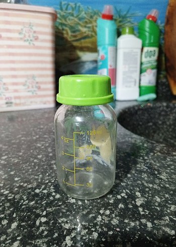 Yeşil Kapaklı Bebek Biberonu - Görsel 4