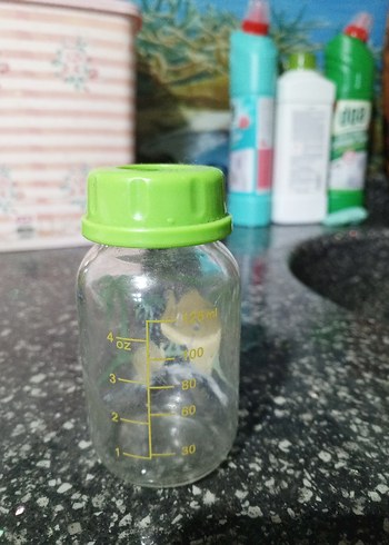 Yeşil Kapaklı Bebek Biberonu - Görsel 2