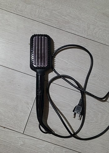 Philips marka Siyah Saç Düzleştirici Fırça - Görsel 5