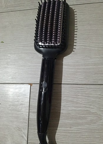 Philips marka Siyah Saç Düzleştirici Fırça - Görsel 3