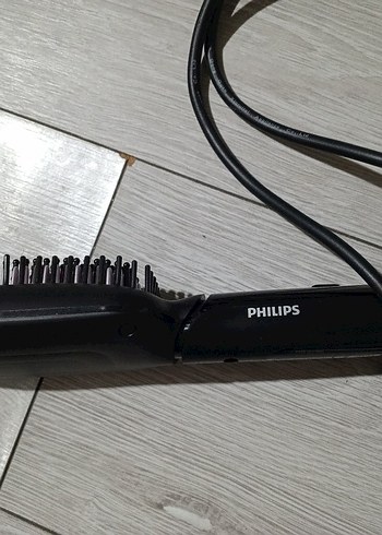 Philips marka Siyah Saç Düzleştirici Fırça - Görsel 6