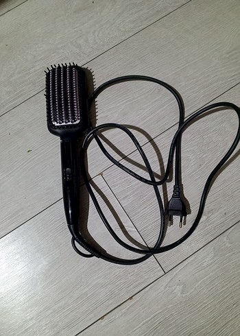 Philips marka Siyah Saç Düzleştirici Fırça - Görsel 4