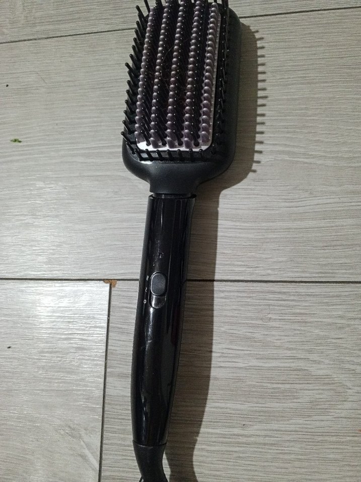 Philips marka Siyah Saç Düzleştirici Fırça - Görsel 3