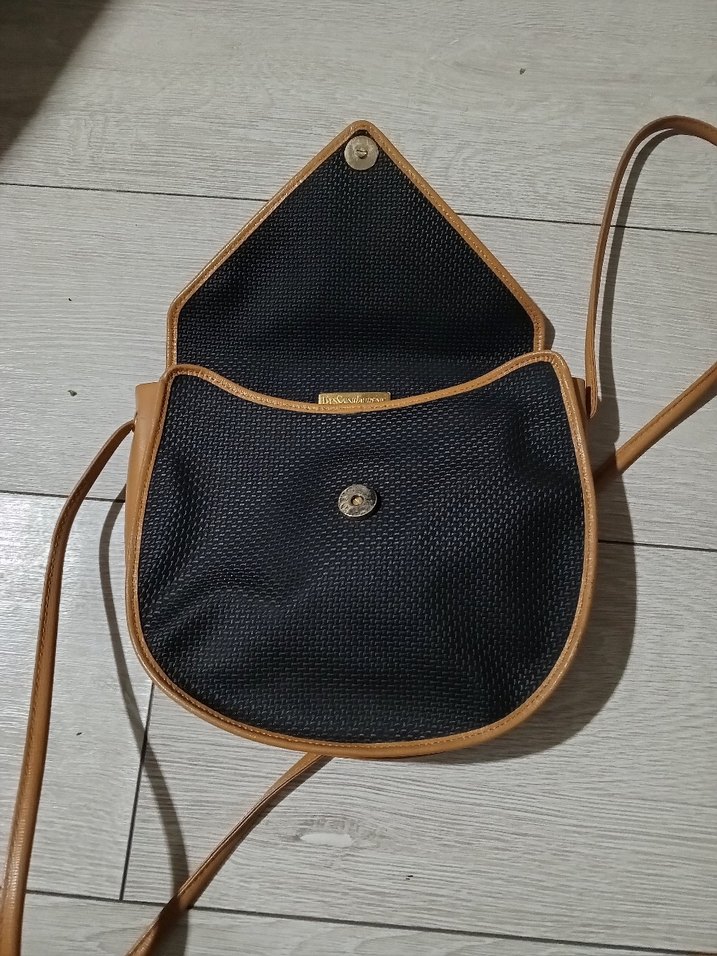 Saint Laurent Siyah Altın Omuz Çantası - Görsel 4