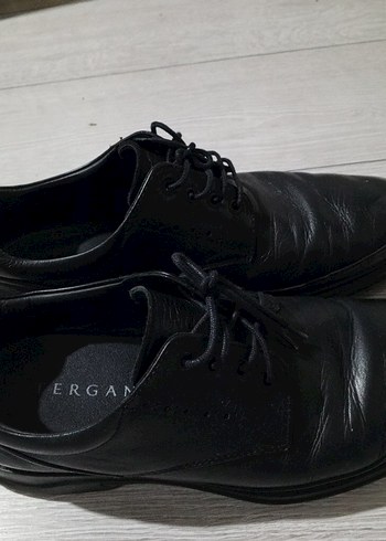 Tergan marka Siyah Erkek hakiki Deri Ayakkabı - Görsel 5