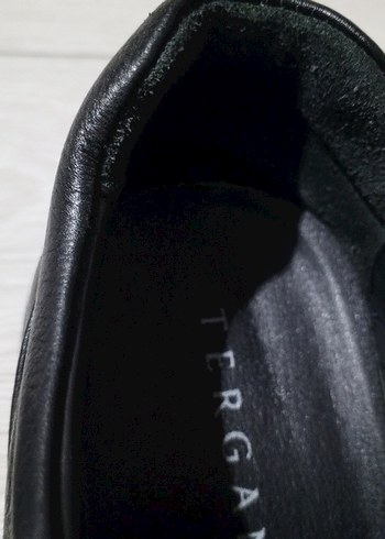 Tergan marka Siyah Erkek hakiki Deri Ayakkabı - Görsel 3