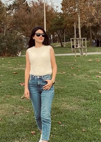 Zara tüylü bluz - Görsel 5