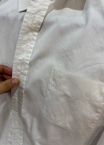 Vakko Beyaz Keten Erkek Gömlek - Görsel 2