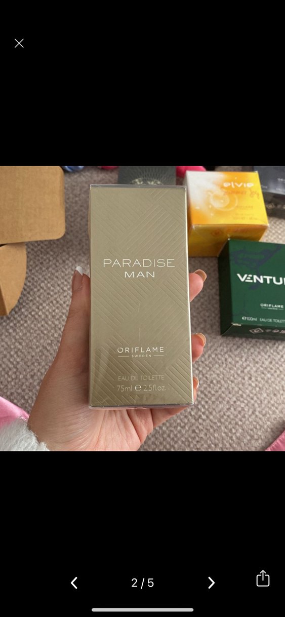 Oriflame Paradise Man Erkek Parfümü 75 ml - Görsel 2