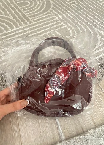 Diğer Koyu Kahverengi Mini El Cantasi