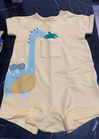 3 Ay Beden çeşitli Renk Erkek bebek tulum 4 adet
