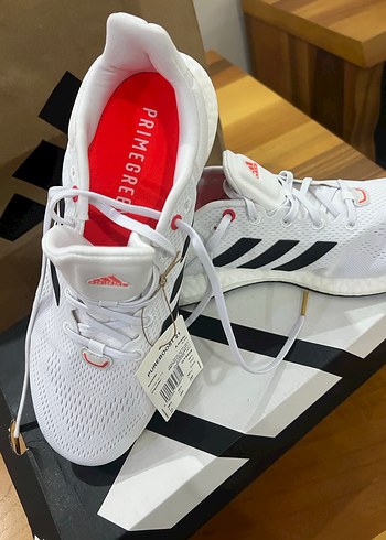 Adidas Beyaz Erkek Koşu ve Spor Ayakkabısı - Görsel 4