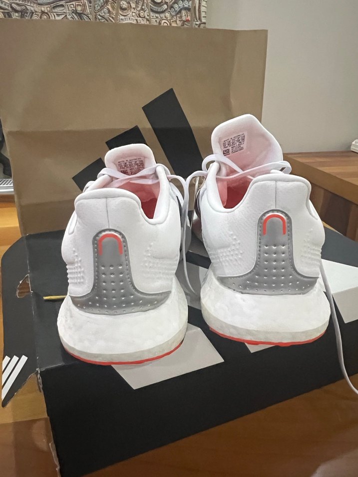 Adidas Beyaz Erkek Koşu ve Spor Ayakkabısı - Görsel 5