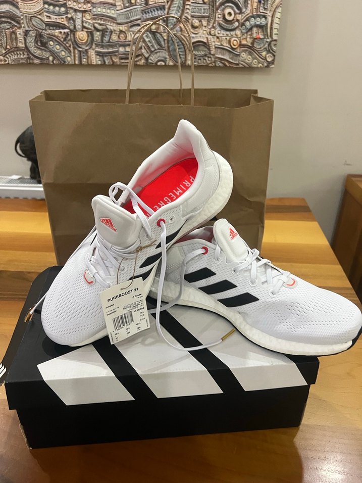 Adidas Beyaz Erkek Koşu ve Spor Ayakkabısı - Görsel 2