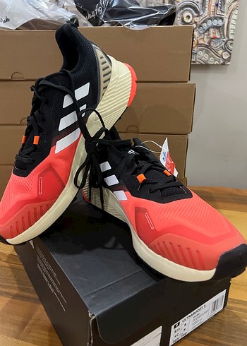 Kırmızı Siyah Erkek Spor Ayakkabı - Görsel 2